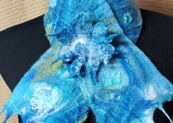 Wool Felted scarves